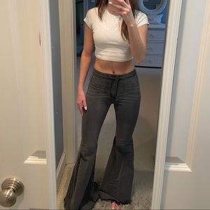 Free People Just Float On Flare Jeans